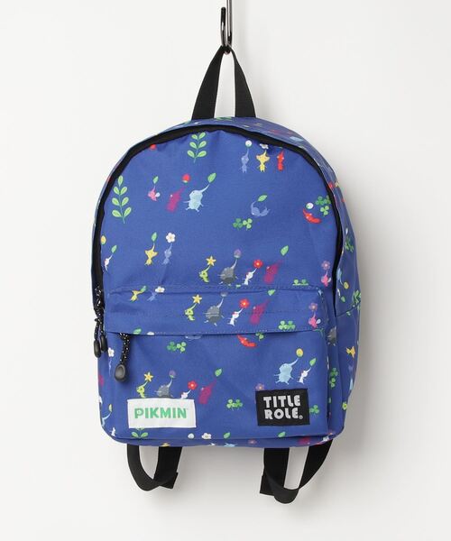atmos pink（アトモスピンク）の「ピクミン / KIDS ダンドリ　デイパック（バックパック/リュック・キッズ・ブルー/ベージュ・FREE）」の2枚目の写真
