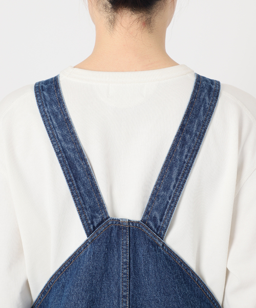 SLOBE IENA(スローブイエナ)の「LE DENIMバギーオーバーオール(サロペット/オーバーオール・レディース・ブルー・36/38)」の16枚目の写真