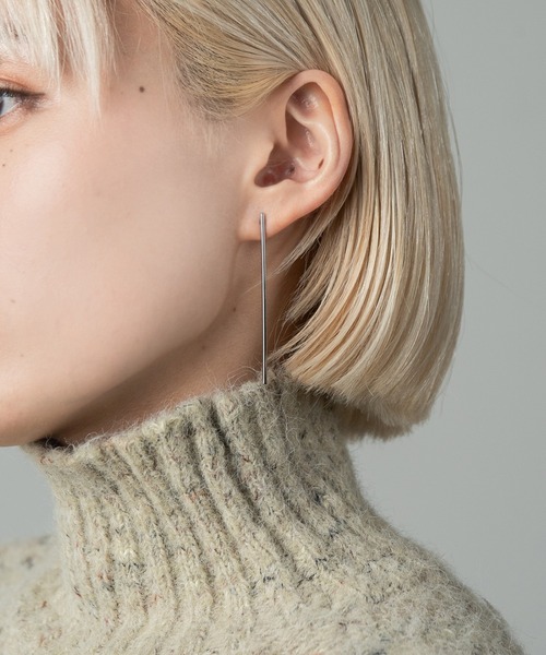 Amiur（エミレ）の「nep yarn turtle neck knit / ネップヤーンタートルネックニット（ニット/セーター・レディース・ブラウン/オートミール・FREE）」の10枚目の写真