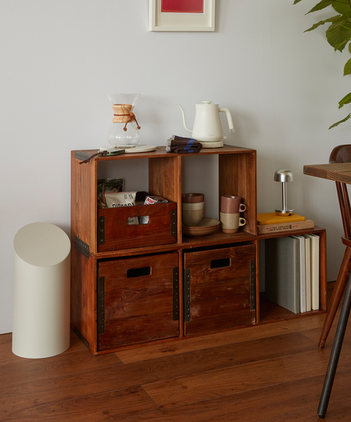 アクメファニチャー トロイ シェルフ&ボックスセットACME Furniture ACME FURNITURE アクメファニチャー TROY OPEN SHELF L トロイ