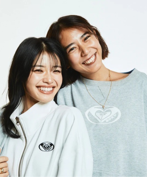 ROXY(ロキシー)の「PLANET RING PULLOVER/ロキシーワンポイントブランドロゴルーズフィットクルーネックスウェットトレーナー(スウェット・レディース・ホワイト/グレー/ミント・MEDIUM/LARGE/SMALL)」の13枚目の写真