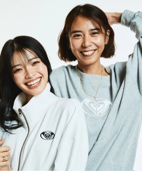 ROXY(ロキシー)の「PLANET RING PULLOVER/ロキシーワンポイントブランドロゴルーズフィットクルーネックスウェットトレーナー(スウェット・レディース・ホワイト/グレー/ミント・MEDIUM/LARGE/SMALL)」の14枚目の写真