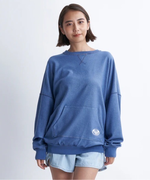 ROXY(ロキシー)の「PLANET RING PULLOVER/ロキシーワンポイントブランドロゴルーズフィットクルーネックスウェットトレーナー(スウェット・レディース・ホワイト/グレー/ミント・MEDIUM/LARGE/SMALL)」の18枚目の写真