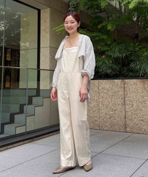 Lee/リー 華奢見えリラックスサロペット夏 楽ちんサロペット セール】Lee/リー 華奢見えリラックスサロペット夏 - 待望の