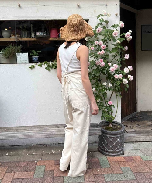 Lee/リー 華奢見えリラックスサロペット夏 楽ちんサロペット Lee/リー 華奢見えリラックスサロペット夏 - 待望のインディゴ