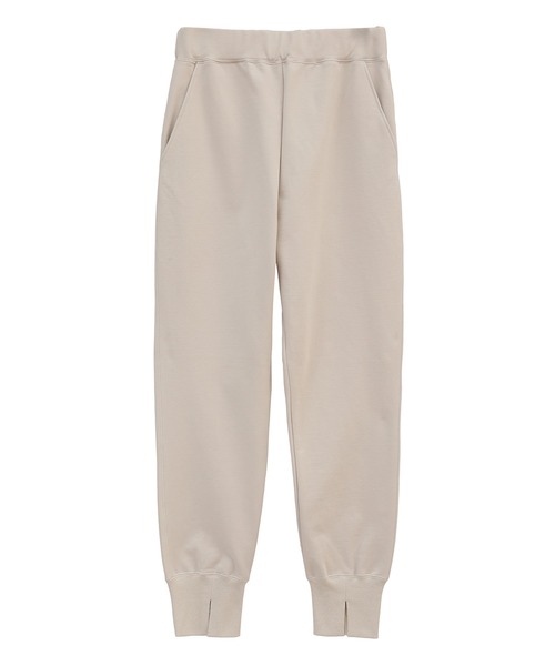 MANOF(マノフ)の「SLIT HEM SWEAT PANTS(スウェットパンツ・レディース・アイボリー/ブラック・S/M)」の19枚目の写真