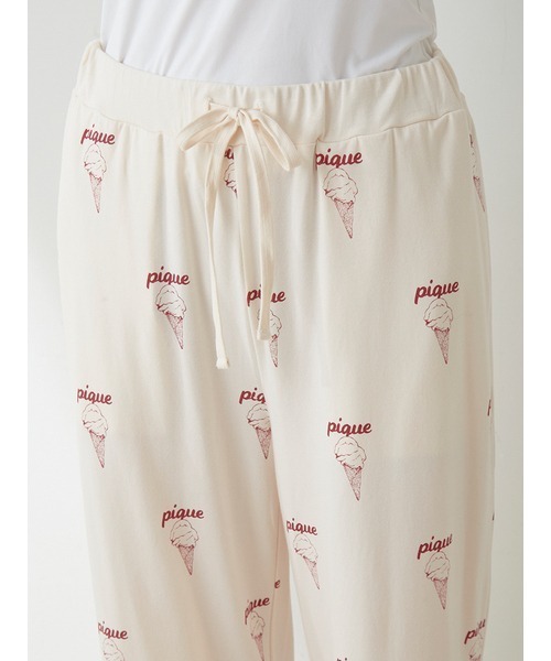 gelato pique（ジェラートピケ）の「【UNISEX】総柄ロングパンツ
