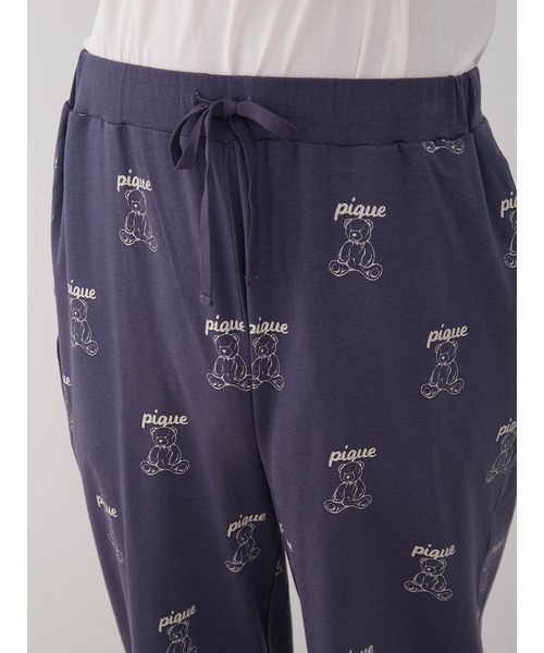 gelato pique（ジェラートピケ）の「【UNISEX】総柄ロングパンツ