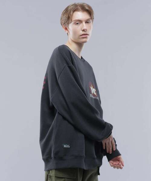 MANASTASH(マナスタッシュ)の「MANASTASH/マナスタッシュ/CASCADE SWEATSHIRTS CROSS LOGO/カスケードスウェットクロスロゴ(スウェット・メンズ・ブラック/その他13/その他5・S/M/L/XL)」の18枚目の写真