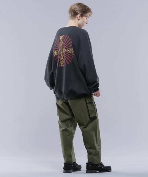 MANASTASH(マナスタッシュ)の「MANASTASH/マナスタッシュ/CASCADE SWEATSHIRTS CROSS LOGO/カスケードスウェットクロスロゴ(スウェット・メンズ・ブラック/その他13/その他5・S/M/L/XL)」の19枚目の写真