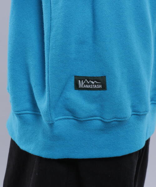 MANASTASH(マナスタッシュ)の「MANASTASH/マナスタッシュ/CASCADE SWEATSHIRTS CROSS LOGO/カスケードスウェットクロスロゴ(スウェット・メンズ・ブラック/その他13/その他5・S/M/L/XL)」の11枚目の写真
