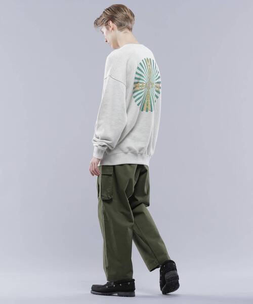 MANASTASH(マナスタッシュ)の「MANASTASH/マナスタッシュ/CASCADE SWEATSHIRTS CROSS LOGO/カスケードスウェットクロスロゴ(スウェット・メンズ・ブラック/その他13/その他5・S/M/L/XL)」の15枚目の写真