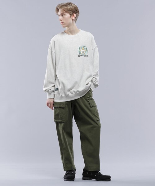 MANASTASH(マナスタッシュ)の「MANASTASH/マナスタッシュ/CASCADE SWEATSHIRTS CROSS LOGO/カスケードスウェットクロスロゴ(スウェット・メンズ・ブラック/その他13/その他5・S/M/L/XL)」の16枚目の写真