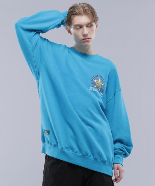 MANASTASH(マナスタッシュ)の「MANASTASH/マナスタッシュ/CASCADE SWEATSHIRTS CROSS LOGO/カスケードスウェットクロスロゴ(スウェット・メンズ・ブラック/その他13/その他5・S/M/L/XL)」の6枚目の写真