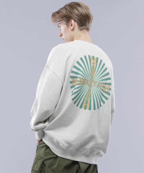 MANASTASH(マナスタッシュ)の「MANASTASH/マナスタッシュ/CASCADE SWEATSHIRTS CROSS LOGO/カスケードスウェットクロスロゴ(スウェット・メンズ・ブラック/その他13/その他5・S/M/L/XL)」の9枚目の写真