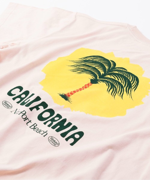 OFFSHORE(オフショア)の「【ZOZO限定】PALM TREE TEE/パーツツリーティ(Tシャツ/カットソー・メンズ・アイボリー/グリーン/ピンク・M/L/XL)」の5枚目の写真