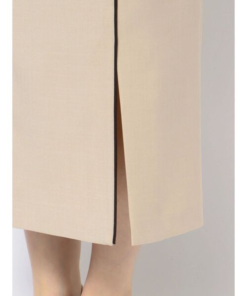 LAGUNAMOON（ラグナムーン）の「バイカラーパイピングスカート（スカート・レディース・ベージュ/モカ・SMALL/MEDIUM）」の8枚目の写真