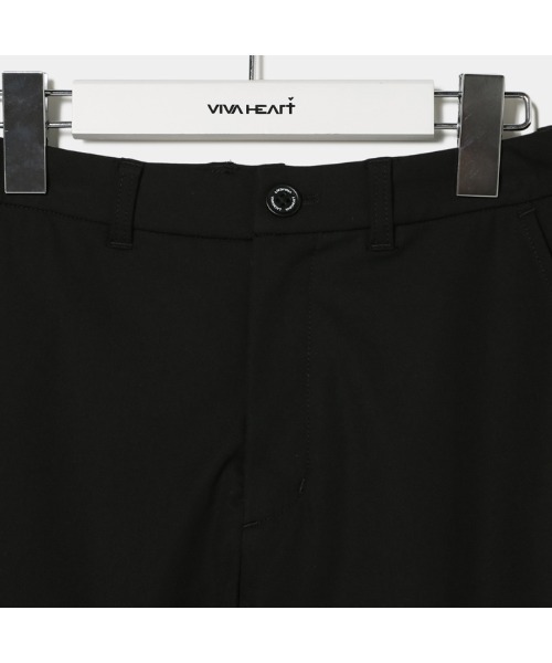 VIVA HEART(ビバハート)の「【VIVA HEART/GOLF】撥水センタープレスベーシックロングパンツ(その他パンツ・レディース・オフホワイト/ブラック・42/38/40)」の5枚目の写真