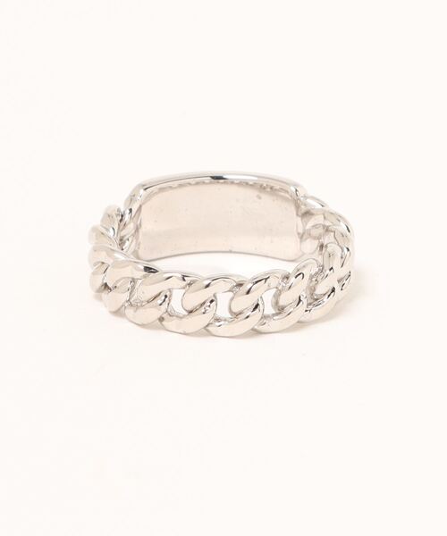 A.P.C.（アーペーセー）の「BAGUE DARWIN  24P（リング・メンズ・シルバー・M）」の2枚目の写真