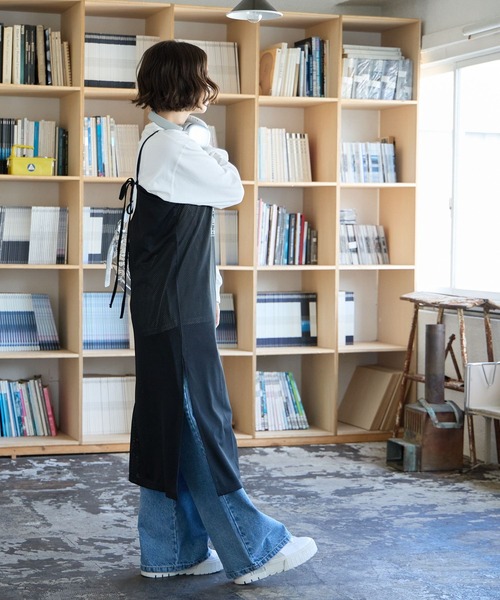 PBLIM（ページボーイリム）の「PBLIM/メッシュキャミワンピ（ワンピース・レディース・ブラック/ネイビー・FREE）」の9枚目の写真