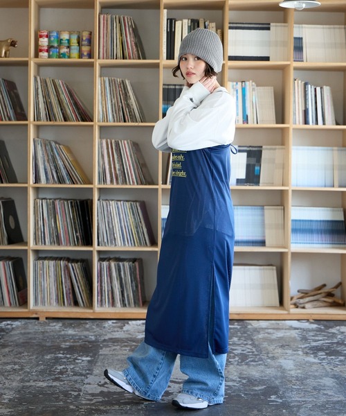 PBLIM（ページボーイリム）の「PBLIM/メッシュキャミワンピ（ワンピース・レディース・ブラック/ネイビー・FREE）」の12枚目の写真