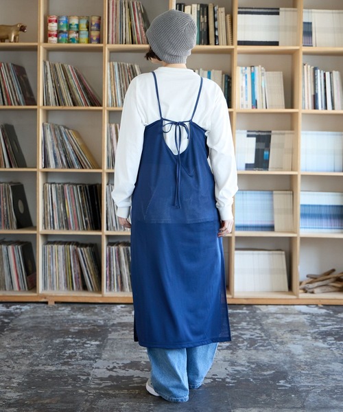 PBLIM（ページボーイリム）の「PBLIM/メッシュキャミワンピ（ワンピース・レディース・ブラック/ネイビー・FREE）」の13枚目の写真