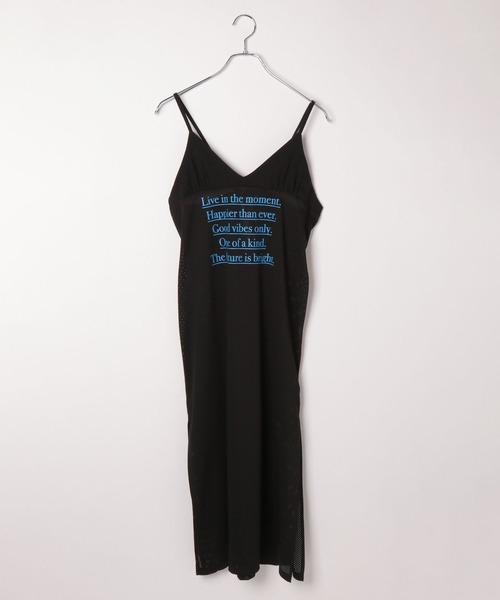 PBLIM（ページボーイリム）の「PBLIM/メッシュキャミワンピ（ワンピース・レディース・ブラック/ネイビー・FREE）」の14枚目の写真