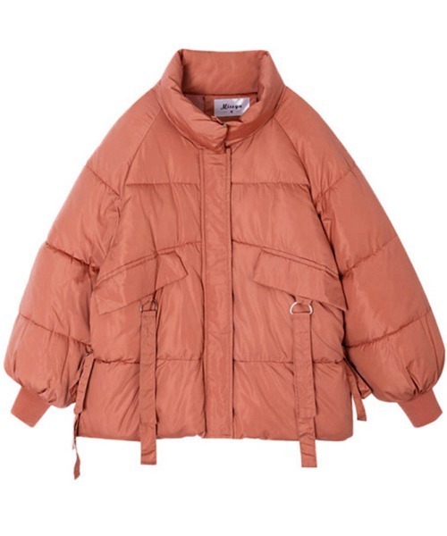 Miniministore(ミニミニストア)の「ジャケット フェイクダウン レディース(ダウンジャケット/コート・レディース・ブラック/レッド/アイボリー/ブルー・2XL/L/XL)」の16枚目の写真