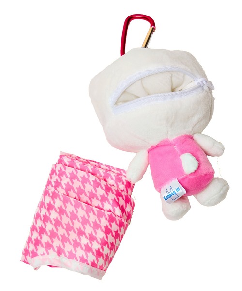 sanrio(サンリオ)の「【 sanrio / サンリオ 】ぬいぐるみエコバッグ カオハナ 平成 レトロ kaohanaBAG NJI(エコバッグ/サブバッグ・レディース・ブルー/パープル/その他1/ピンク・FREE)」の6枚目の写真