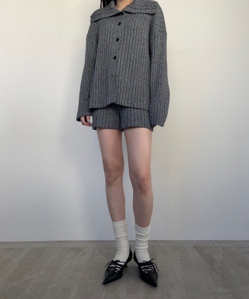 AMAIL（アマイル）の「Ribrib raku pants（その他パンツ・レディース・ブラック/ブルー・FREE）」の19枚目の写真