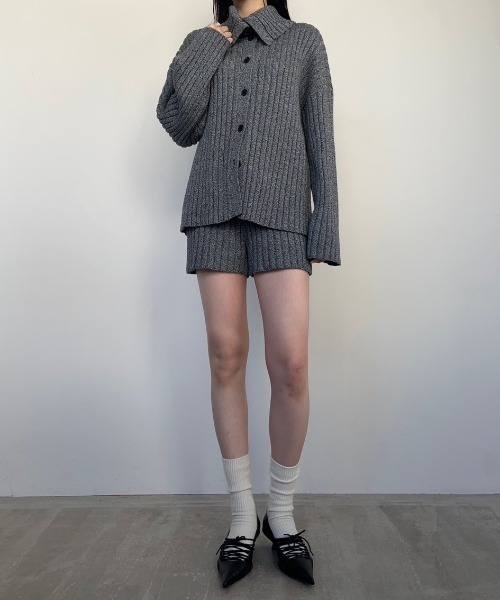 AMAIL（アマイル）の「Ribrib raku pants（その他パンツ・レディース・ブラック/ブルー・FREE）」の20枚目の写真