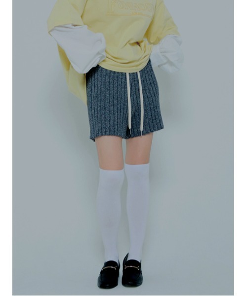 AMAIL（アマイル）の「Ribrib raku pants（その他パンツ・レディース・ブラック/ブルー・FREE）」の21枚目の写真
