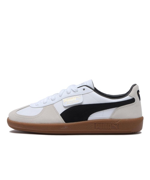 PUMA(プーマ)の「PALERMO LTH 396464-01(スニーカー・メンズ・ホワイト・22.5cm/23.0cm/23.5cm/24.0cm/24.5cm/25.0cm/25.5cm/26.0cm/26.5cm/27.0cm/27.5cm/28.0cm/28.5cm/29.0cm)」の1枚目の写真