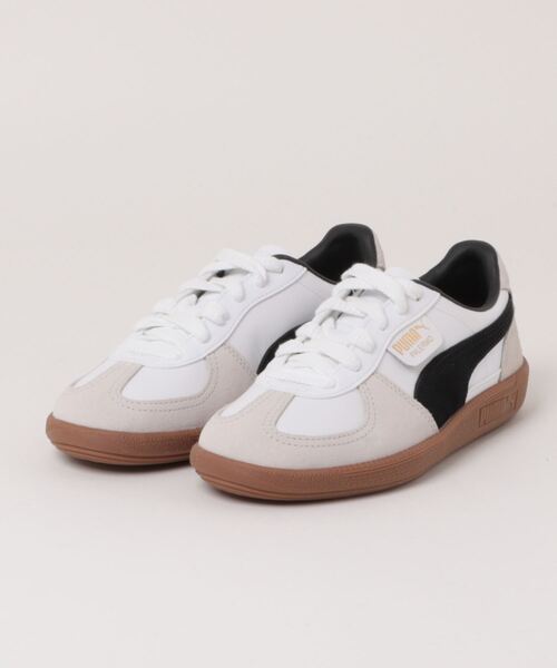 PUMA(プーマ)の「PALERMO LTH 396464-01(スニーカー・メンズ・ホワイト・22.5cm/23.0cm/23.5cm/24.0cm/24.5cm/25.0cm/25.5cm/26.0cm/26.5cm/27.0cm/27.5cm/28.0cm/28.5cm/29.0cm)」の2枚目の写真