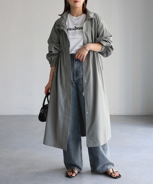 レディース ナイロン ドロスト ライトコート ドロストライトコート | ヴァン(Vin) | マルイウェブチャネル