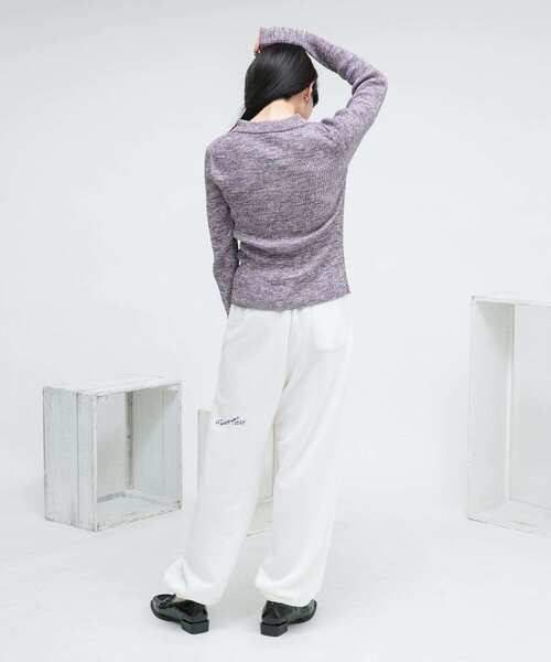 KBF（ケイビーエフ）の「ロングスリーブポロニット（ニット/セーター・レディース・グレー系その他/ピンク系その他/ブルー系その他・ONE）」の16枚目の写真