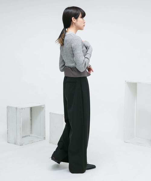 KBF（ケイビーエフ）の「ロングスリーブポロニット（ニット/セーター