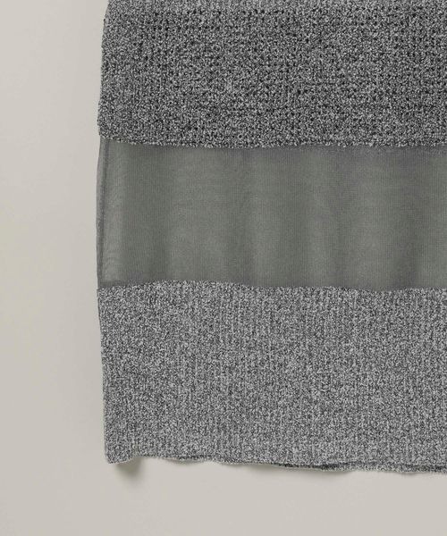 JEANASIS（ジーナシス）の「ミニブークレニットNSワンピース/115855（ワンピース・レディース・ブラック/グレー/オレンジ/レッド・FREE）」の21枚目の写真