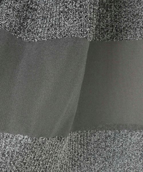 JEANASIS（ジーナシス）の「ミニブークレニットNSワンピース/115855（ワンピース・レディース・ブラック/グレー/オレンジ/レッド・FREE）」の19枚目の写真