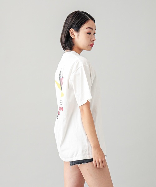 早い者勝ち 大人気 X-girl MILK SHAKE S/S TEE 早い者勝ち 大人気 X-girl MILK CROWN SPLASH S/S TEE 背面GOOD