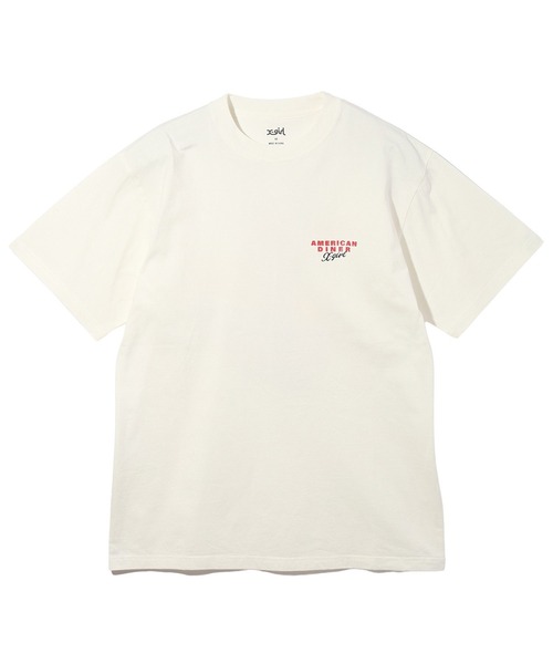 X-girl（エックスガール）の「MILK SHAKE S/S TEE（Tシャツ