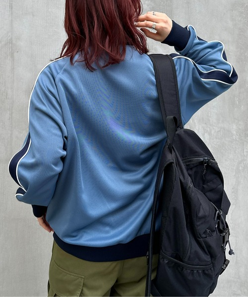Reebok（リーボック）の「トラックジャケット（スウェット・メンズ・ネイビー/アイボリー/サックスブルー・SMALL/MEDIUM/LARGE）」の13枚目の写真