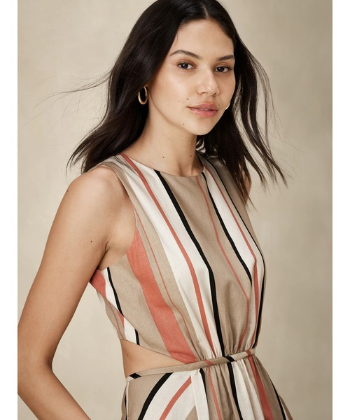 BANANA REPUBLIC FACTORY STORE リネンブレンドカットアウト