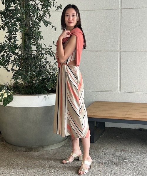 BANANA REPUBLIC FACTORY STORE リネンブレンドカットアウト