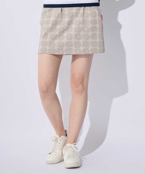 marie claire(マリ・クレール)の「【marie claire/マリ.クレール】レディーススカート ゴルフ(スカート・レディース・ライトグレー/ブラック・LARGE/MEDIUM/SMALL)」の2枚目の写真