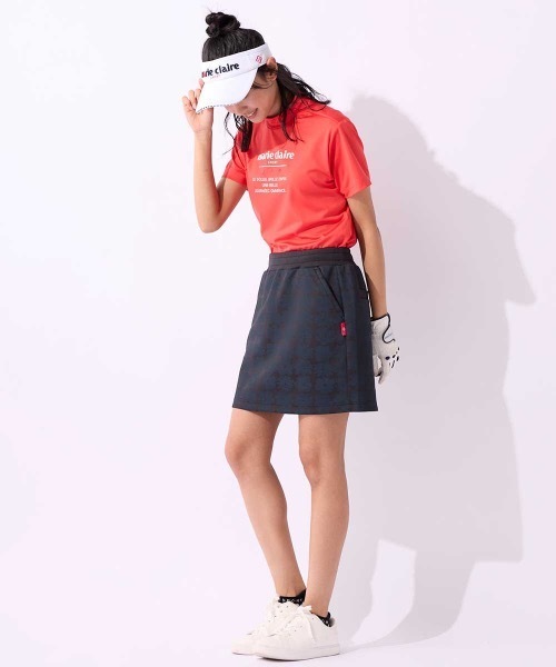 marie claire(マリ・クレール)の「【marie claire/マリ.クレール】レディーススカート ゴルフ(スカート・レディース・ライトグレー/ブラック・LARGE/MEDIUM/SMALL)」の6枚目の写真
