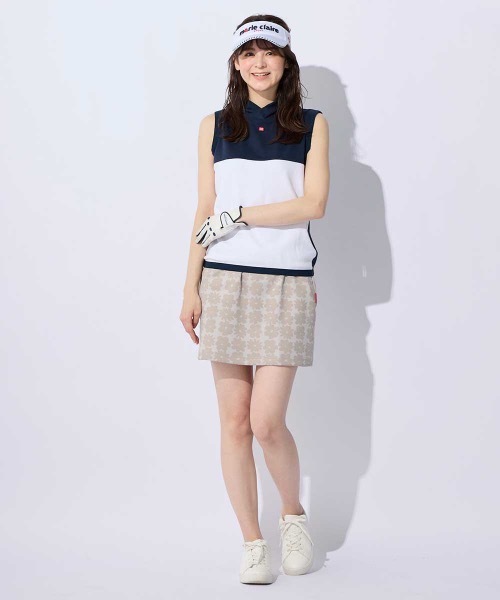 marie claire(マリ・クレール)の「【marie claire/マリ.クレール】レディーススカート ゴルフ(スカート・レディース・ライトグレー/ブラック・LARGE/MEDIUM/SMALL)」の13枚目の写真