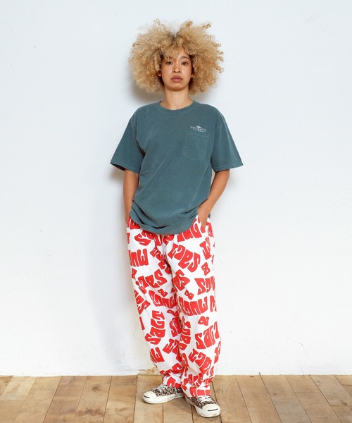 SALT&MUGS(ソルトアンドマグス)の「Old Logo Pkt Tee(Tシャツ/カットソー・メンズ・ブラック/イエロー/グリーン/バーガンディー・MEDIUM/LARGE/X-LARGE)」の15枚目の写真