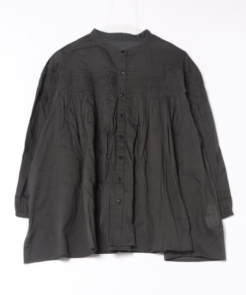 Elura（エルーラ）の「コットンボイルピンタックブラウス/995391（シャツ/ブラウス・レディース・ブラック/オフホワイト・FREE）」の16枚目の写真