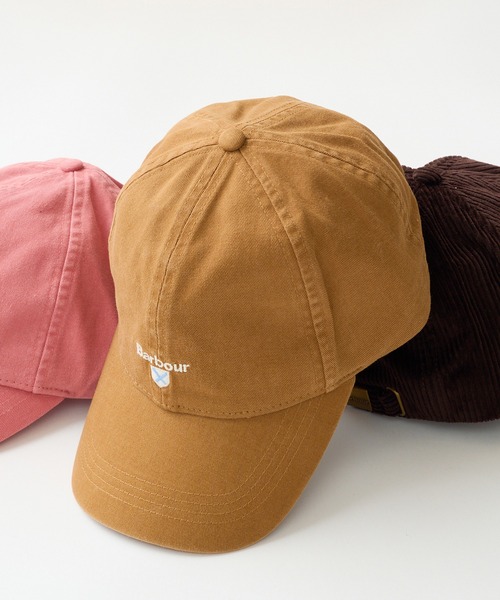 Barbour（バブアー）の「【Barbour】barbour cascade sports cap / MHA0274（キャップ・メンズ・ブラック/オリーブ/ブルー/グレー/グリーン系1/ネイビー/グリーン系その他2/ベージュ/オレンジ/ライトグリーン/ライトブルー/ネイビー系2/ブルー系その他2/オリーブ系2/レッド/ブラウン/ピンク・FREE）」の4枚目の写真